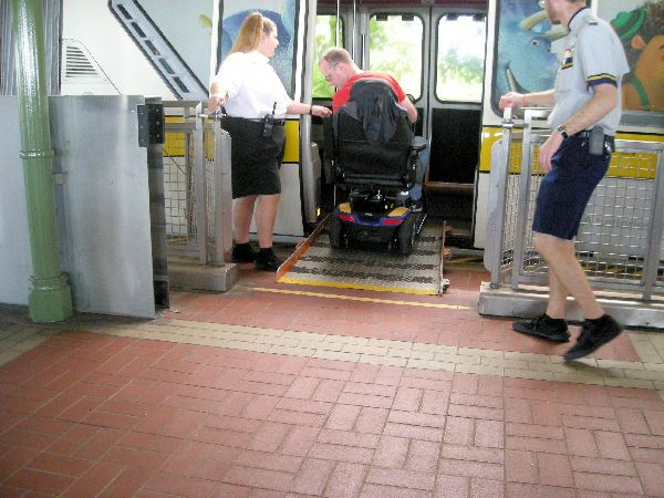 Disney World Monorail Accessibility 