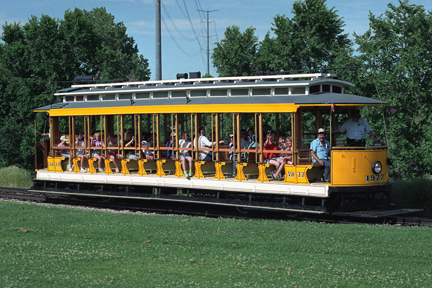 Denver Trolley 1977 Operating in Ida Grove, Iowa