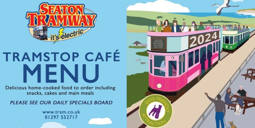 Seaton Tramstop Cafe Menu