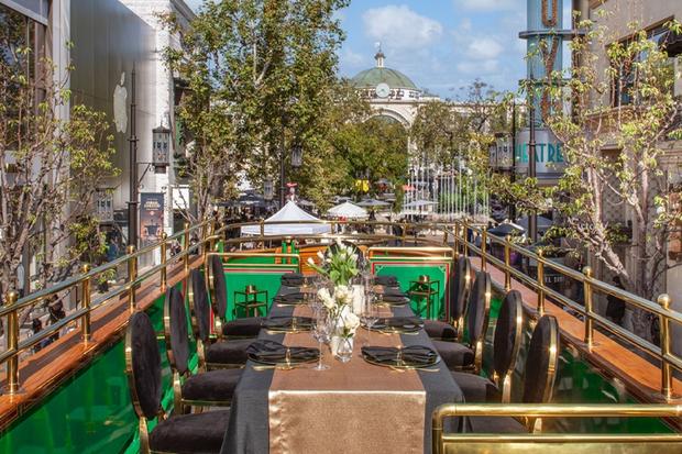 The Grove Trolley Route, Rooftop Dining