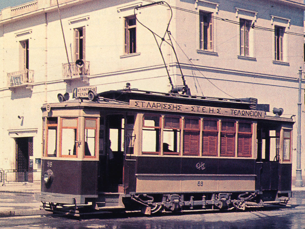 Historic Tram Athens, Greece