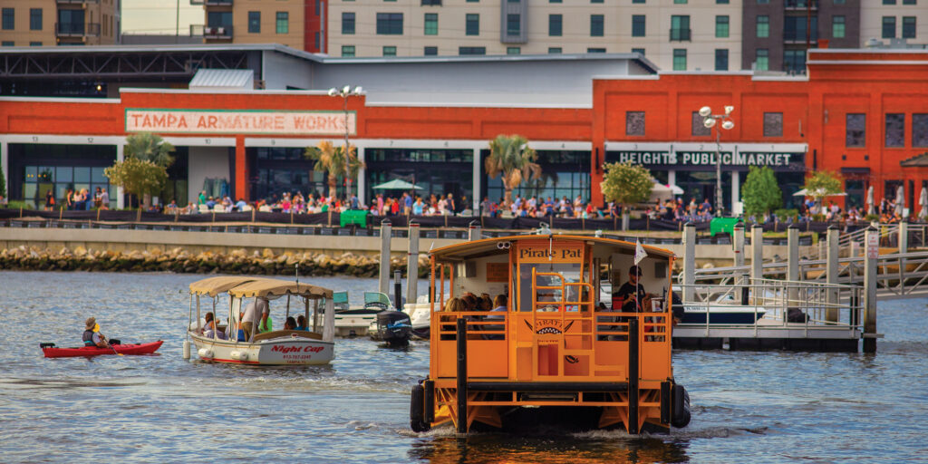 Tampa Trolley Map & Guide, Armature Works in the Original Tampa Streetcar Barn