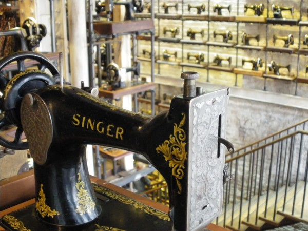 Sewing Machine Display, Portobello Road