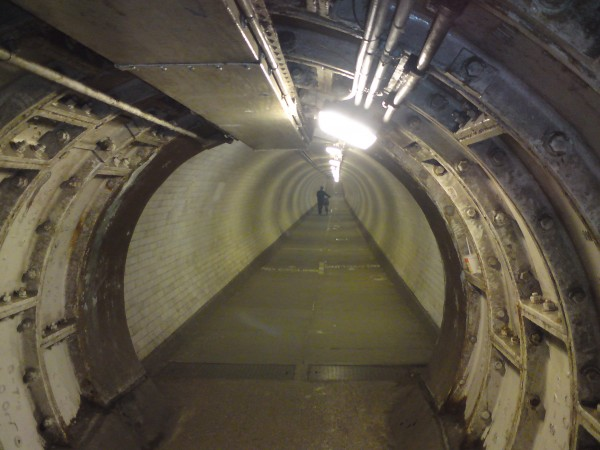 12 Hidden Places in London: Greenwich Foot Tunnel